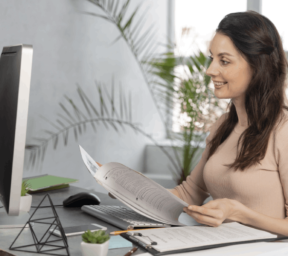 Client utilizing certified bank statement translation services in Virginia for official financial document submissions.